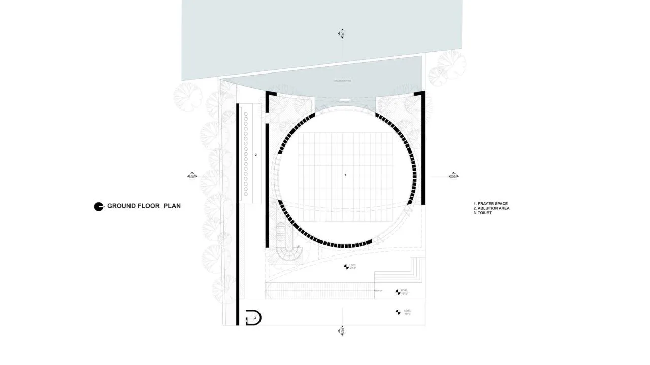 BIM Architecture | Zebennesa Mosque/Studio Morphogenesis