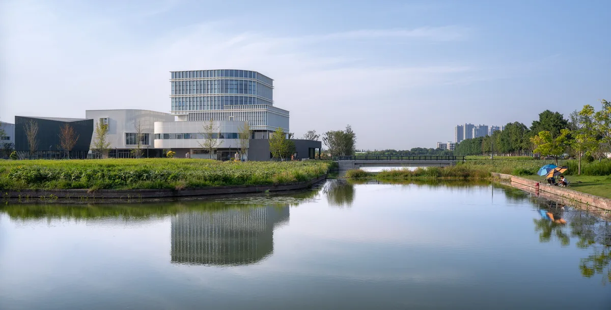 BIM Architecture | Haining Chang'an International Flower Industry Park/Forest Architecture+Park Architecture