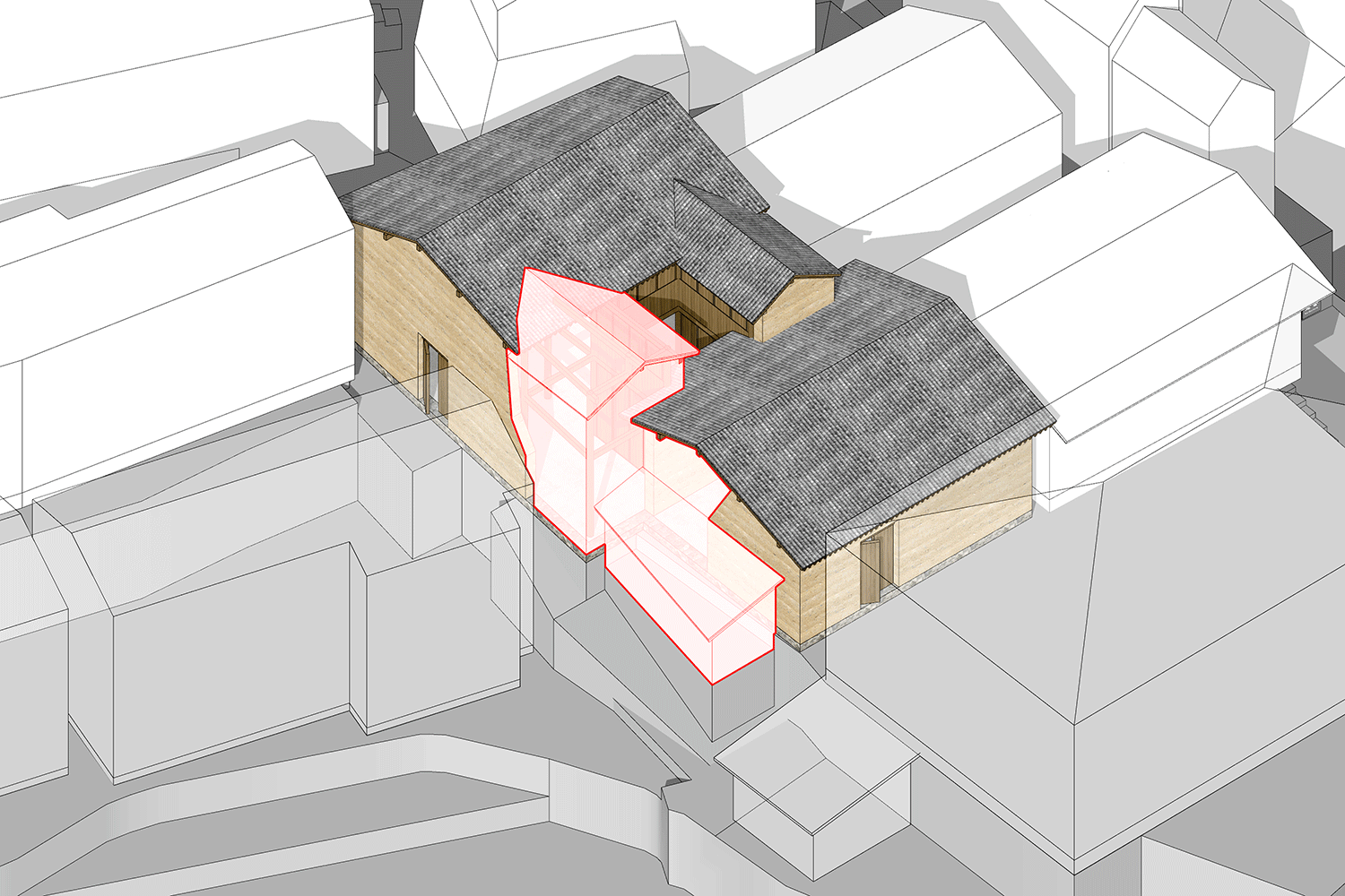 BIM Architecture | The New Life of Yaju Ancient Village: Songyang Feiyiji Phase II/Meng Fanhao line+Architecture Firm