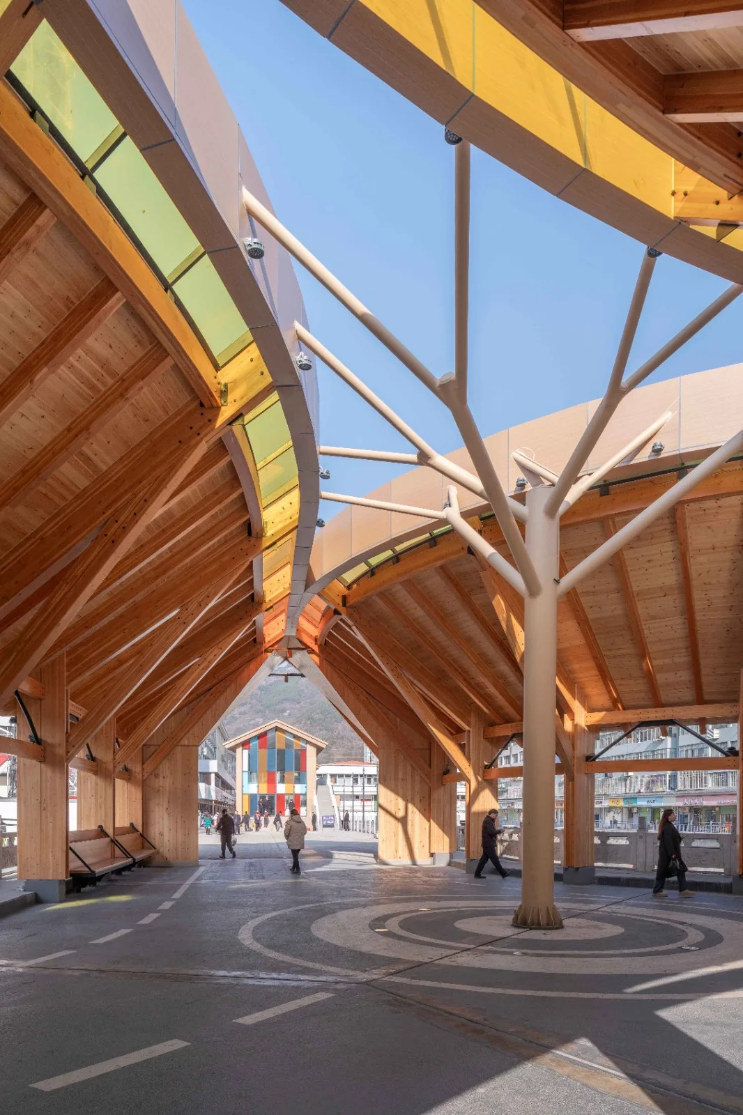 BIM Architecture | Renewal Design of Xinxinzi Bridge and Surrounding Commercial Street in Kang County/He Wei Studio of Sanwen Architecture