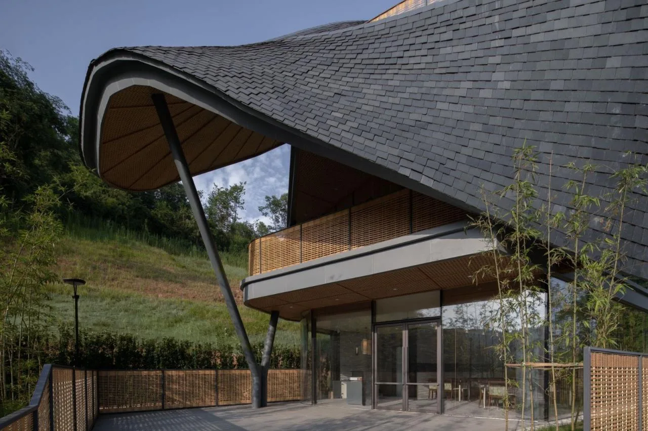 BIM Architecture | "Linpan Yunyan" Sichuan Dayi Rural Neighborhood Center/Chuangmeng International