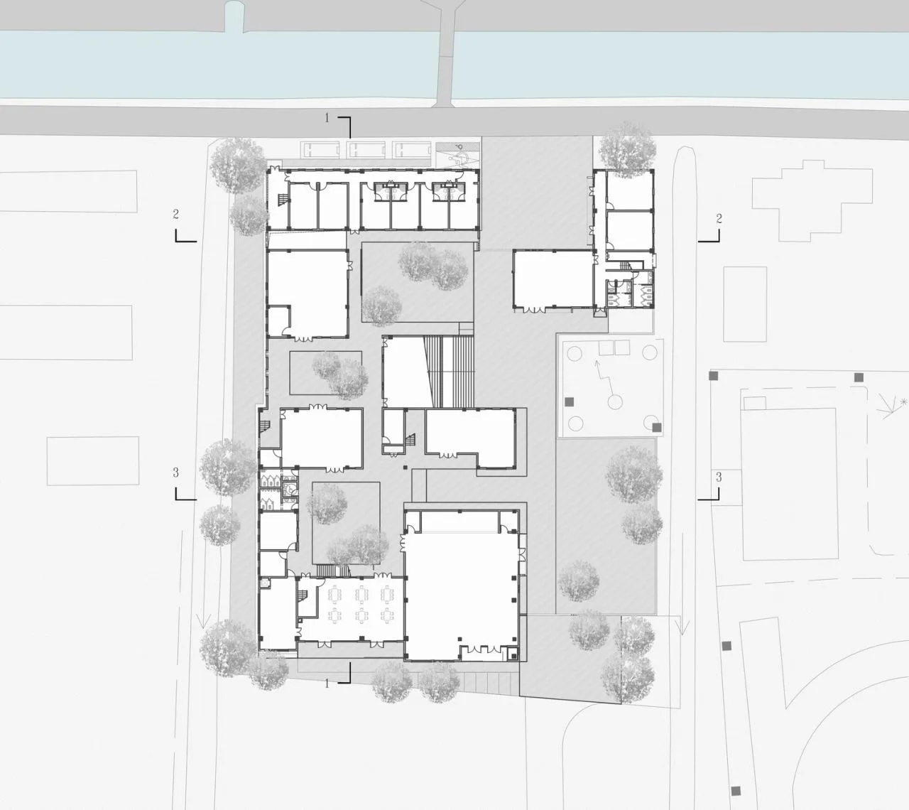 BIM Architecture | Here and Now: A Small House Built in a Flower Garden - Gangyan Flower Exchange Center/Chuanglin Zebai