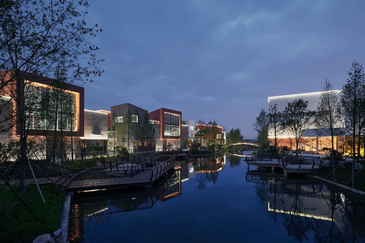 BIM Architecture | Haining Chang'an International Flower Industry Park/Forest Architecture+Park Architecture