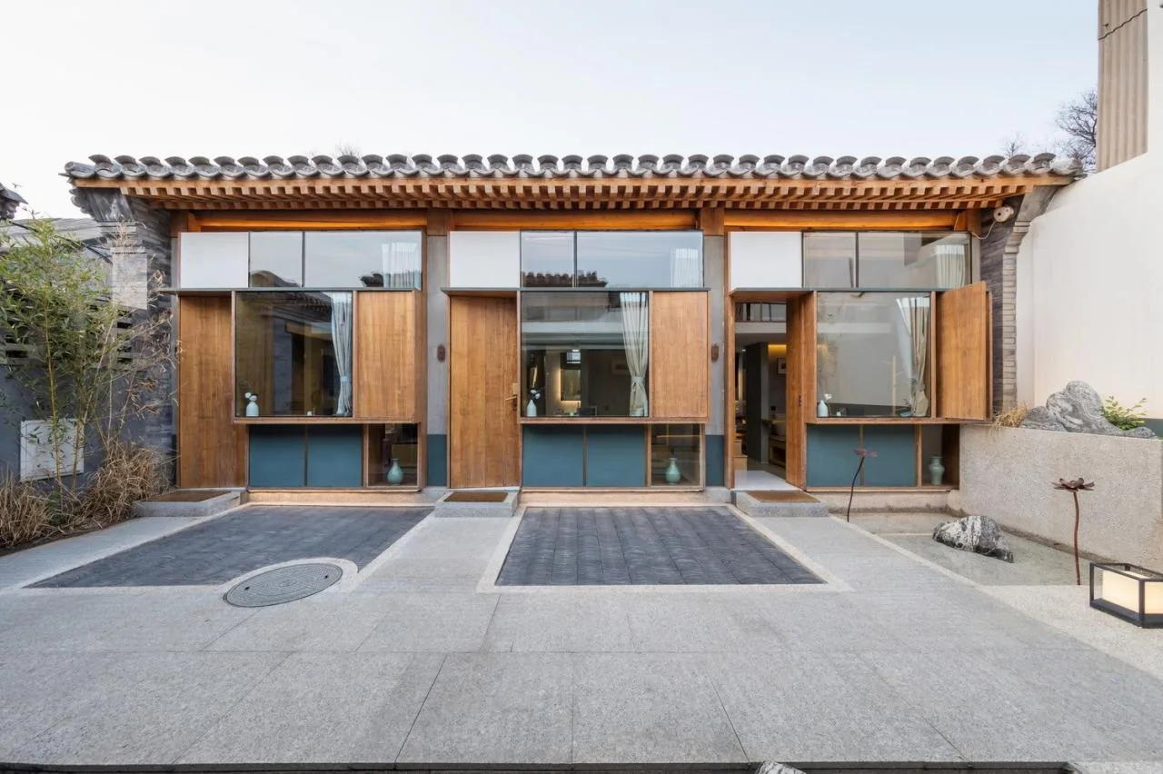 BIM Architecture | Liuhai Hutong: Heyuan Homestay/Wang Weiren Architectural Design and Research Office