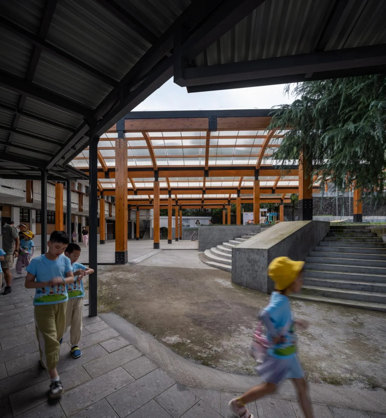 BIM Architecture | Shaoxing Sun'ao Primary School Renovation/Construction of Buildings