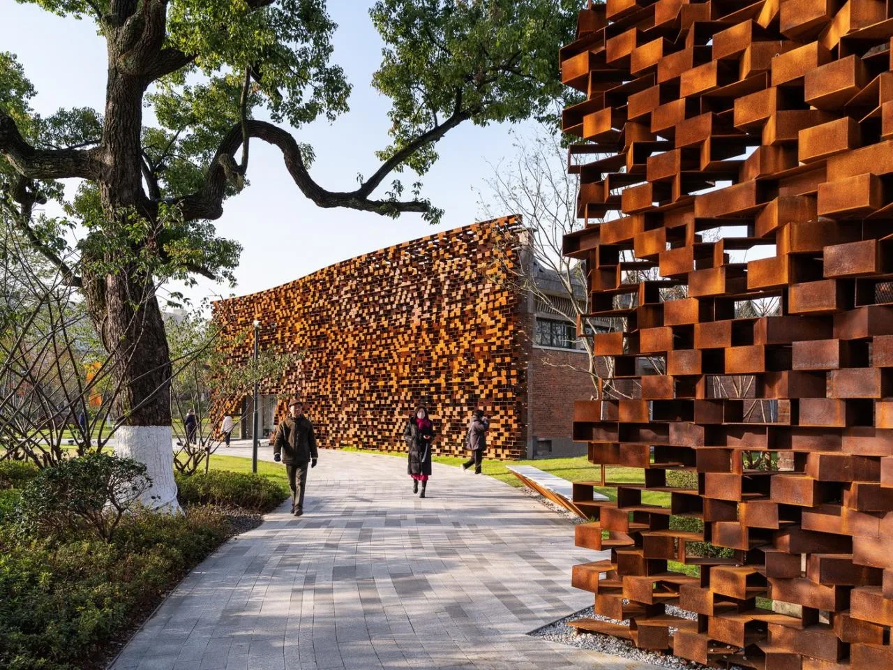 BIM Architecture | Hangzhou Xiaohe Park/Kengo Kuma Architectural Design Firm+Zhejiang University Institute