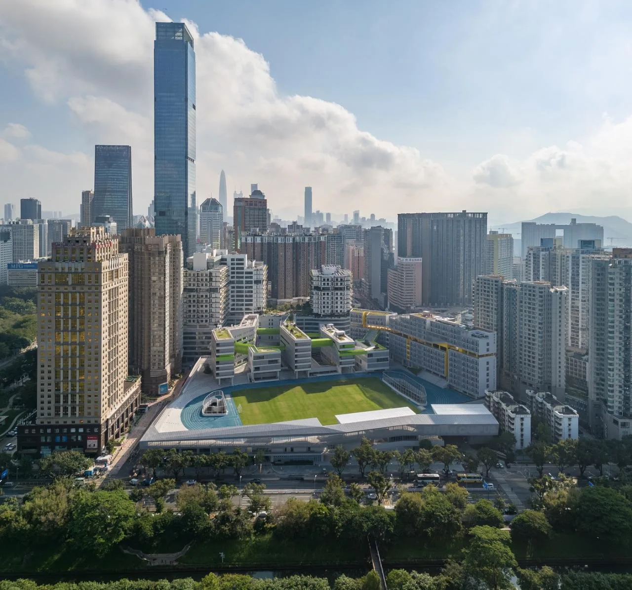 BIM Architecture | Futian Middle School Campus Design/reMIX Critical Studio