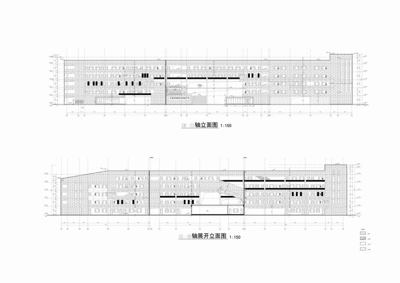 BIM Architecture | Here and Now: High Density Campus Practice for Classroom Teaching - Qingpu Lansheng Siyuan Middle School/Chuanglin Zebai