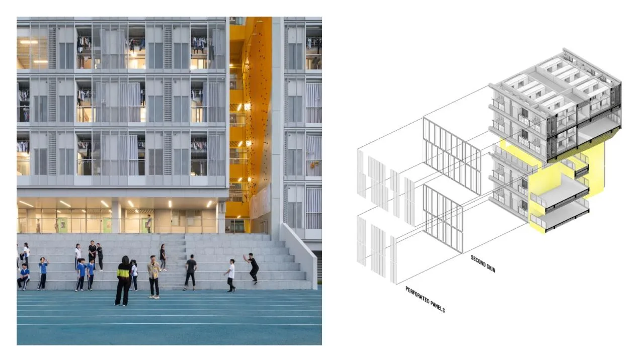 BIM Architecture | Futian Middle School Campus Design/reMIX Critical Studio