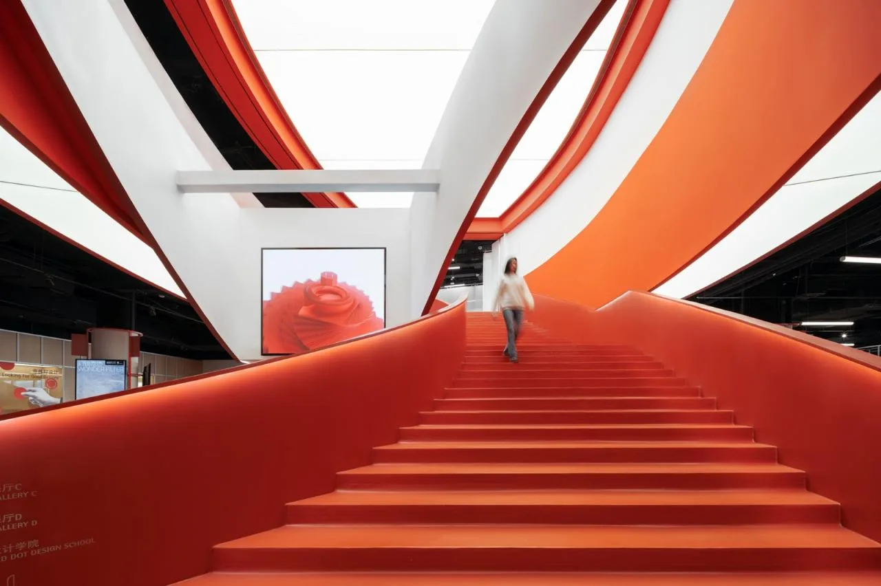 BIM Architecture | Red Dot Design Museum · Xiamen/STEPS Large Staircase Architecture