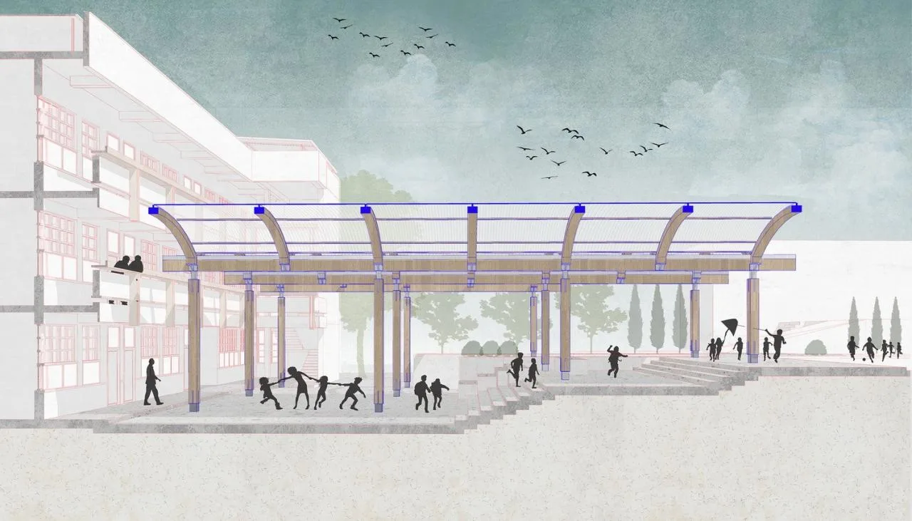 BIM Architecture | Shaoxing Sun'ao Primary School Renovation/Construction of Buildings