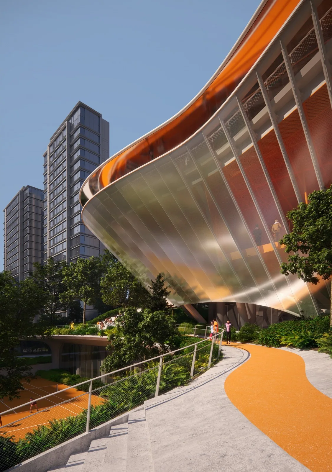 BIM Architecture | Cloud Sports Center/MAD Ma Yansong's New Work in Shijiazhuang