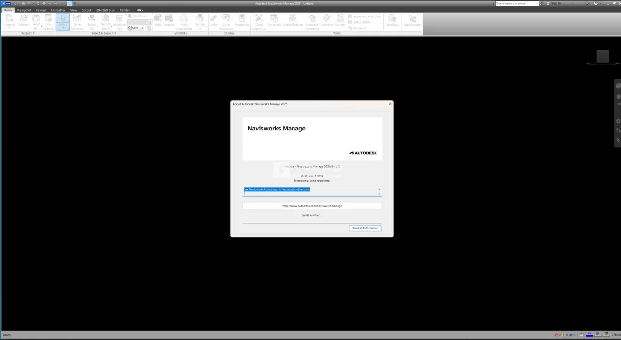 Navisworks Manage2025 installation package and tutorial