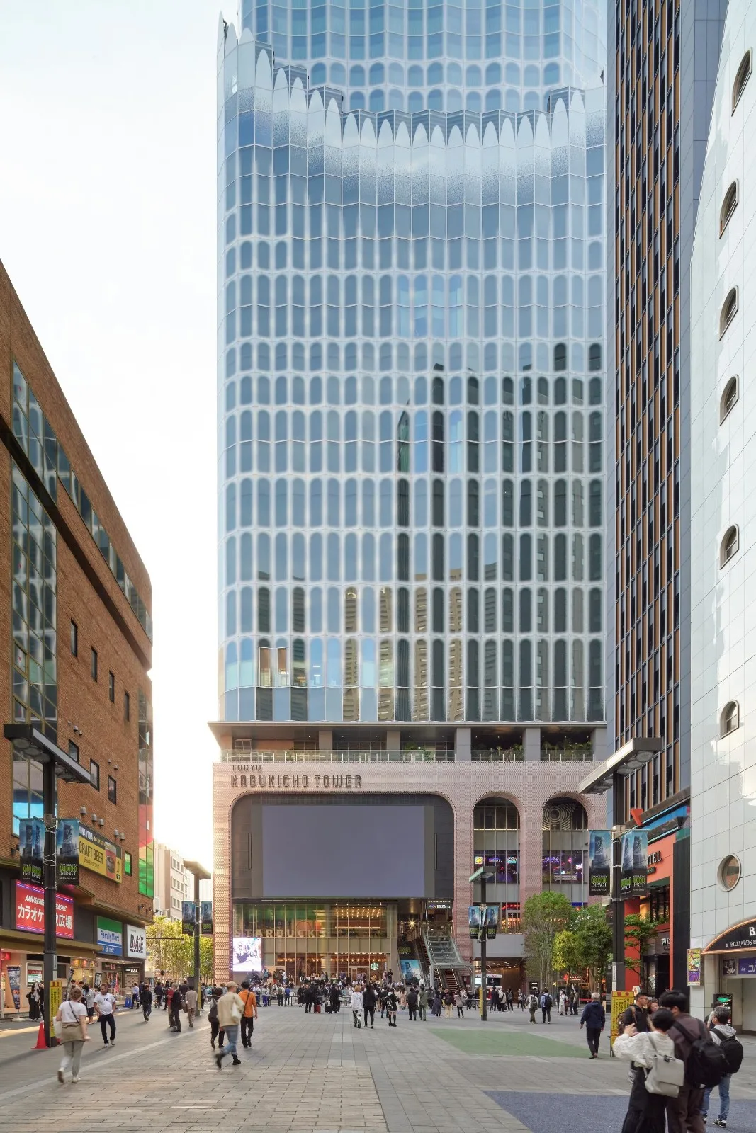 BIM Architecture | Tokyu Kabukicho Tower/Yuko Nagayama Architectural Design+KUME SEKKEI Co.+Tokyu Design
