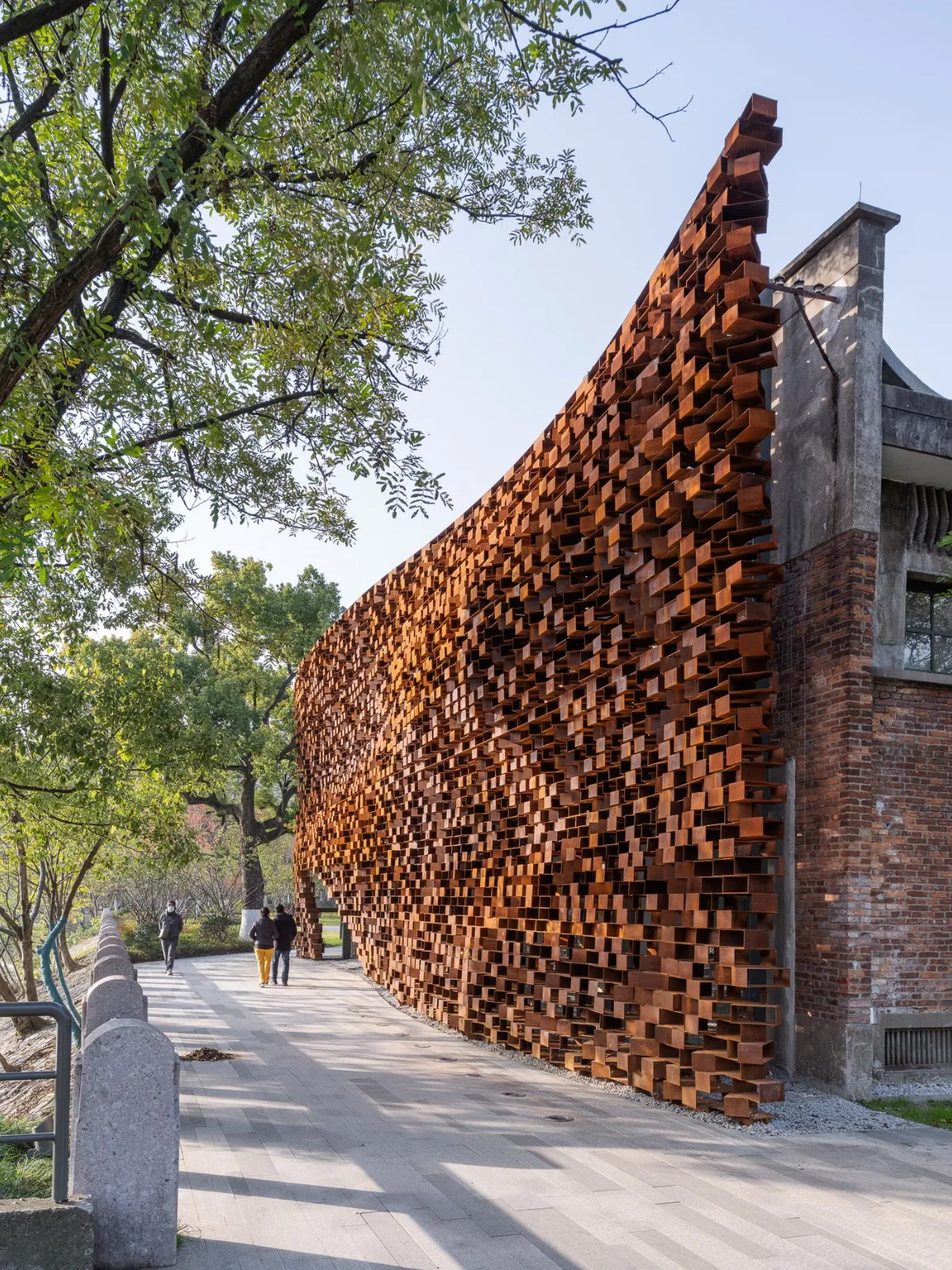 BIM Architecture | Hangzhou Xiaohe Park/Kengo Kuma Architectural Design Firm+Zhejiang University Institute