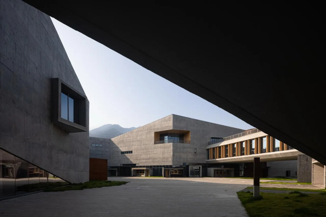 BIM Architecture | Lishui's Largest Art Complex: Guyan Painting Village Art Center/Meng Fanhao Line+Architectural Firm