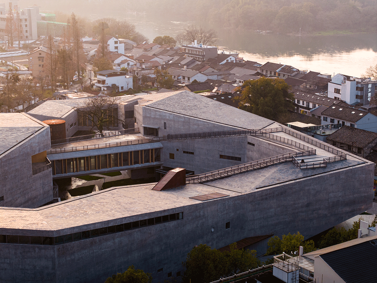 BIM Architecture | Lishui's Largest Art Complex: Guyan Painting Village Art Center/Meng Fanhao Line+Architectural Firm