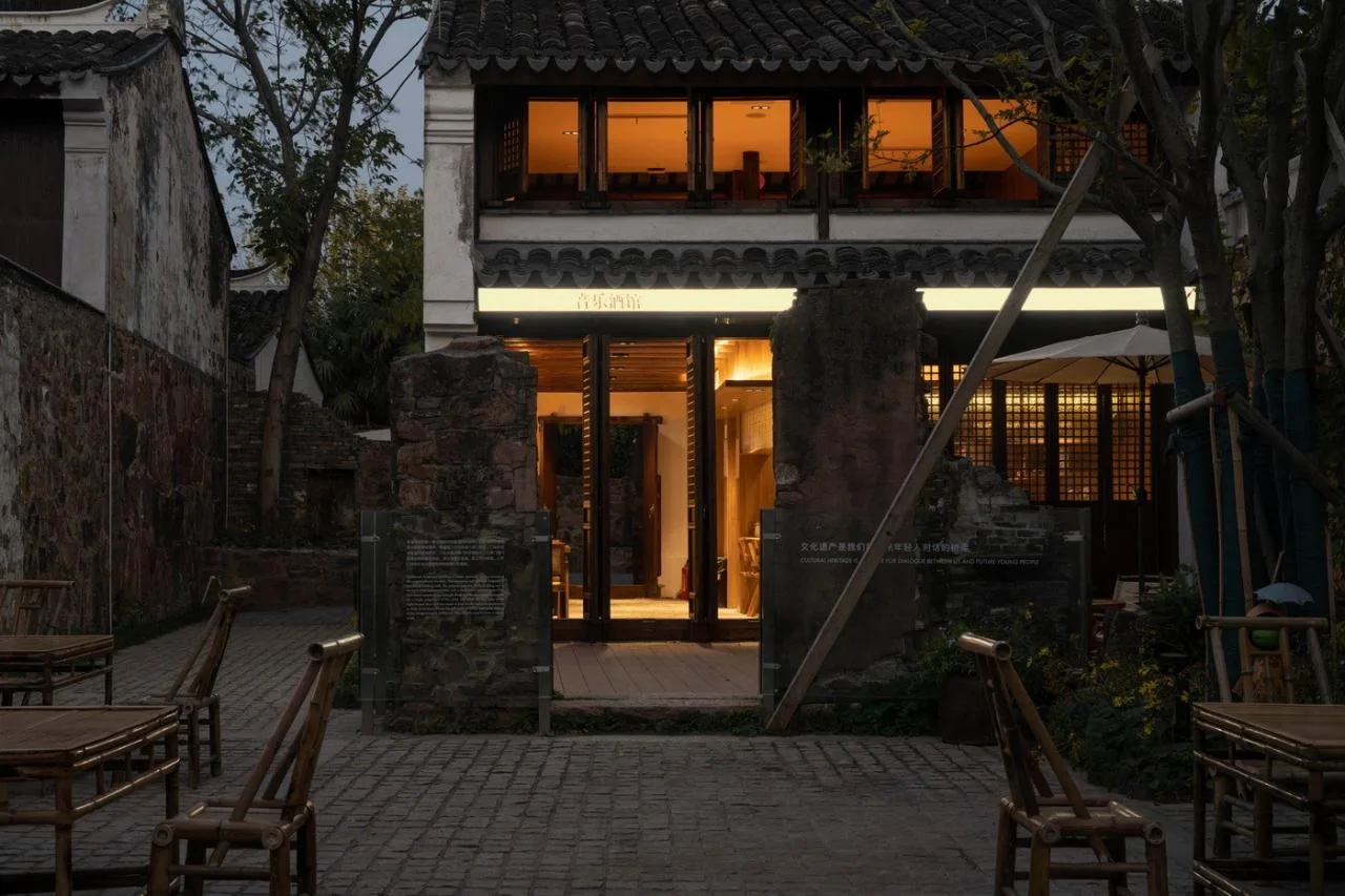 BIM Architecture | Jiaoxi is a small courtyard designed by Changzhou/Pingjie