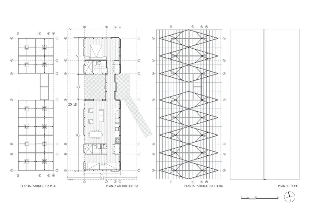 BIM Architecture | Industrial Building System Prototype/Ignacio Rojas Hirigoyen Arquitectos+The Andes House