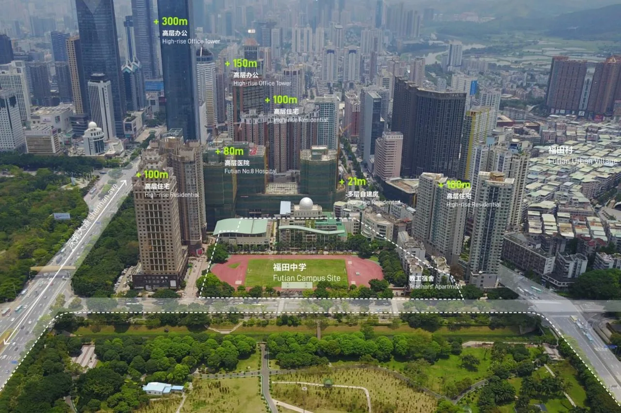 BIM Architecture | Futian Middle School Campus Design/reMIX Critical Studio