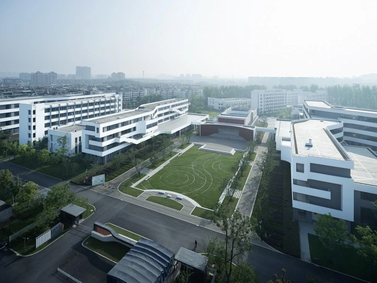 BIM Architecture | Shaoxing Art School Renovation and Expansion Project/Zhejiang University Architectural Design and Research Institute