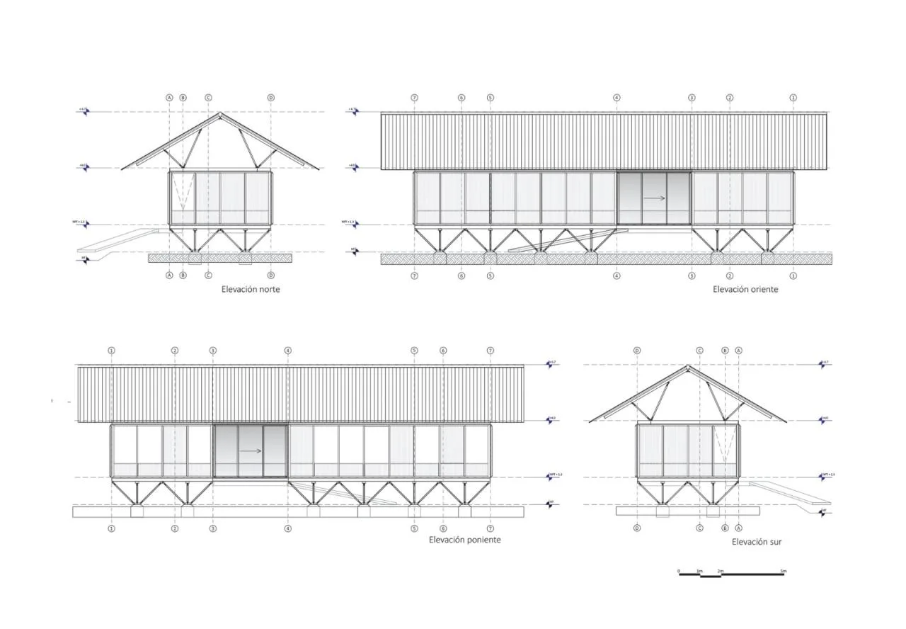 BIM Architecture | Industrial Building System Prototype/Ignacio Rojas Hirigoyen Arquitectos+The Andes House