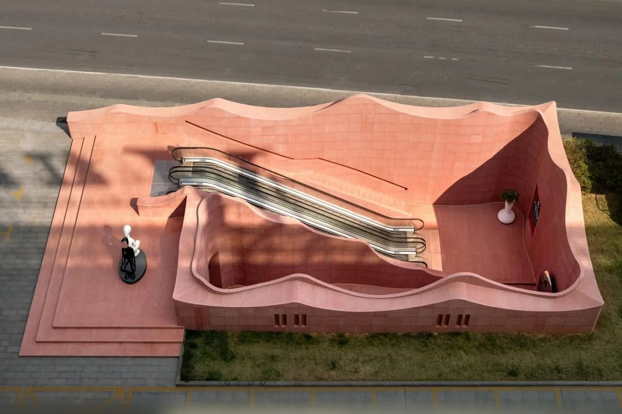 BIM Architecture | Metro Wuyuanwan Station Renovation/ATENO International Design