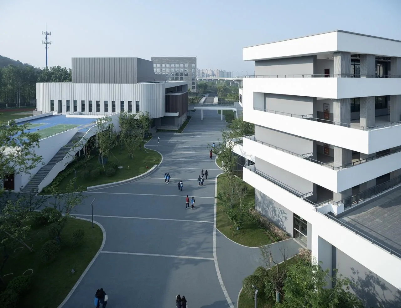 BIM Architecture | Shaoxing Art School Renovation and Expansion Project/Zhejiang University Architectural Design and Research Institute