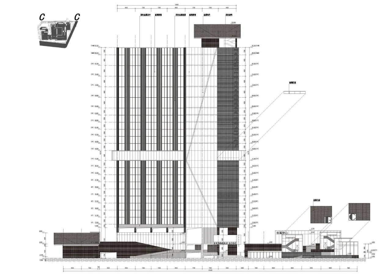 BIM Architecture | Ningbo Beilun Qingchuang Building/DC Alliance