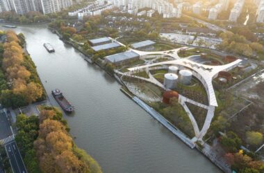 BIM Architecture: Hangzhou Xiaohe Park by Kengo Kuma Architects and Zhejiang University Institute-BIM WORLD