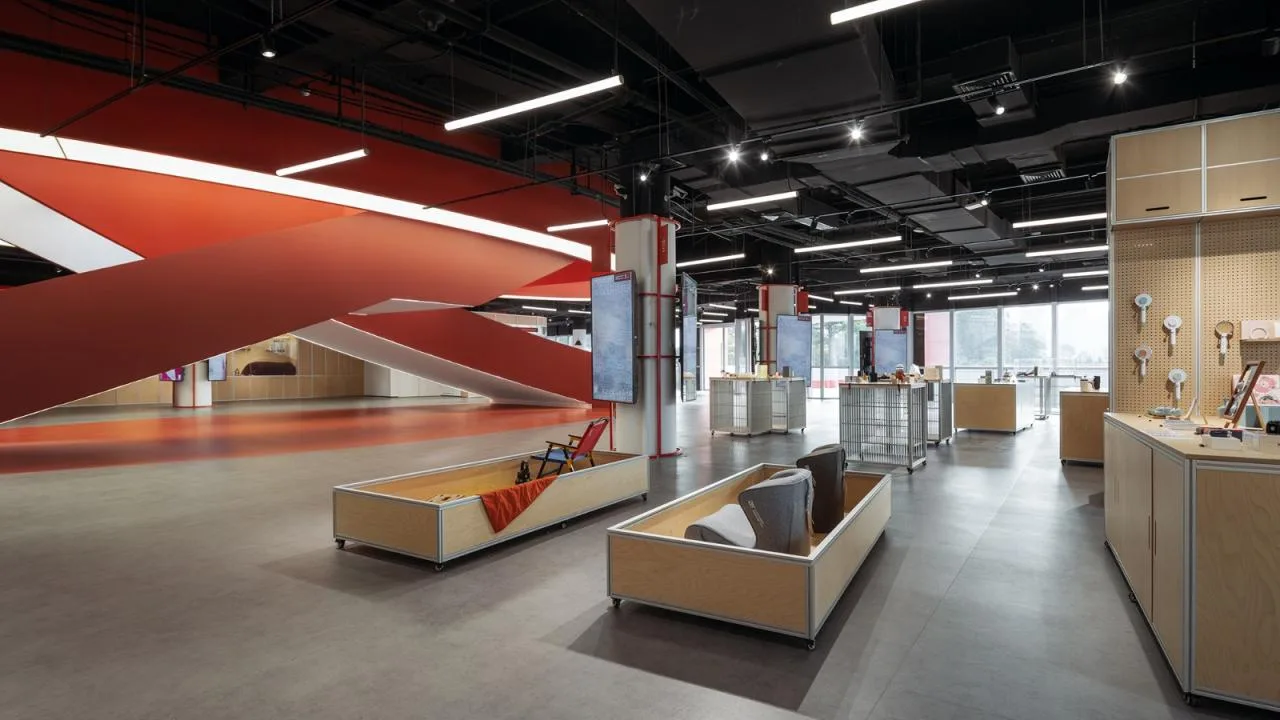 BIM Architecture | Red Dot Design Museum · Xiamen/STEPS Large Staircase Architecture