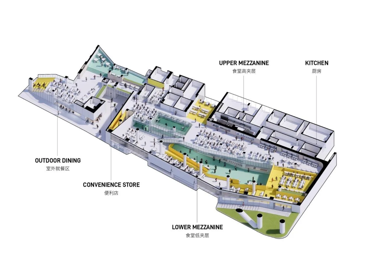BIM Architecture | Futian Middle School Campus Design/reMIX Critical Studio