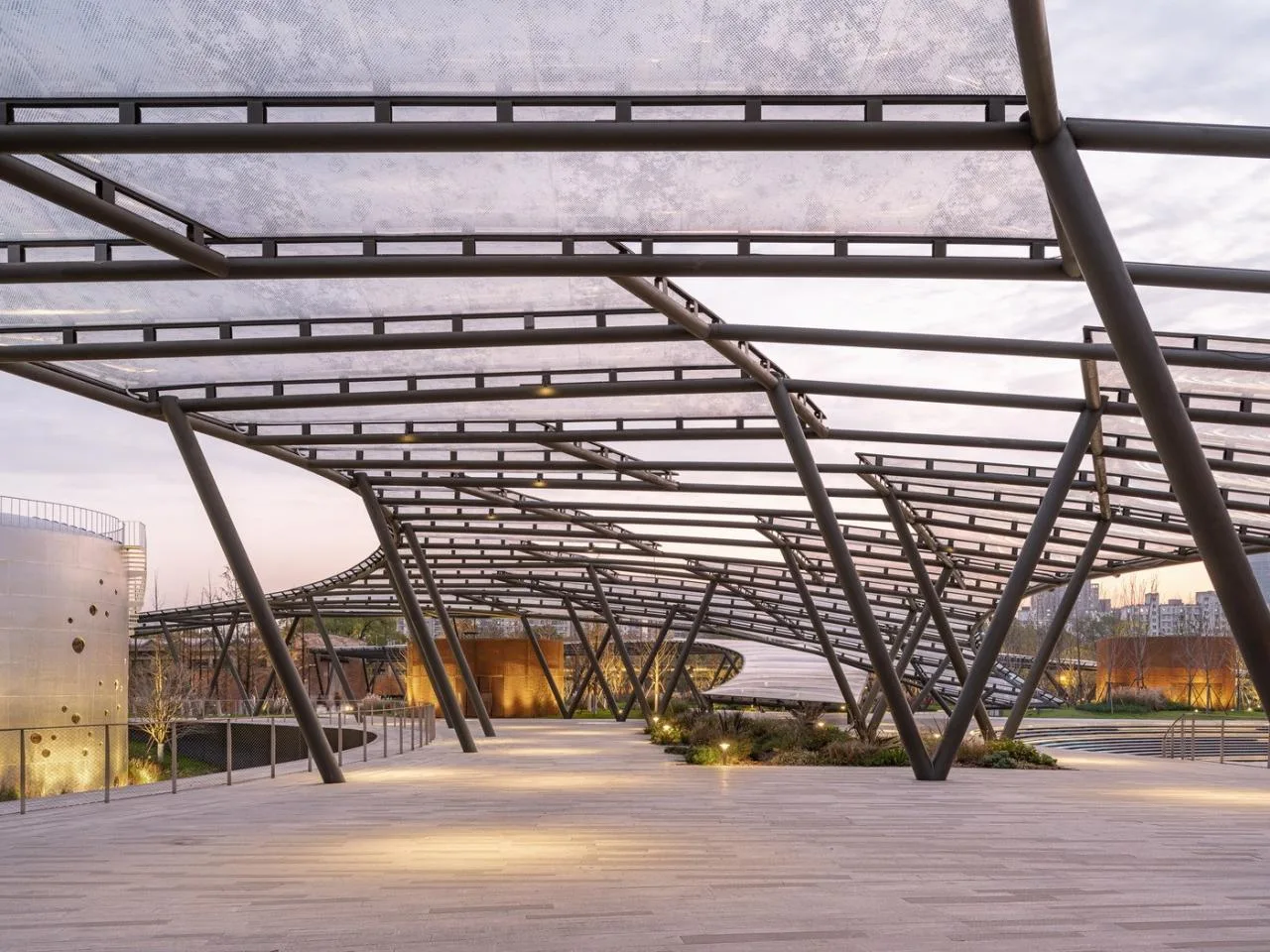 BIM Architecture | Hangzhou Xiaohe Park/Kengo Kuma Architectural Design Firm+Zhejiang University Institute
