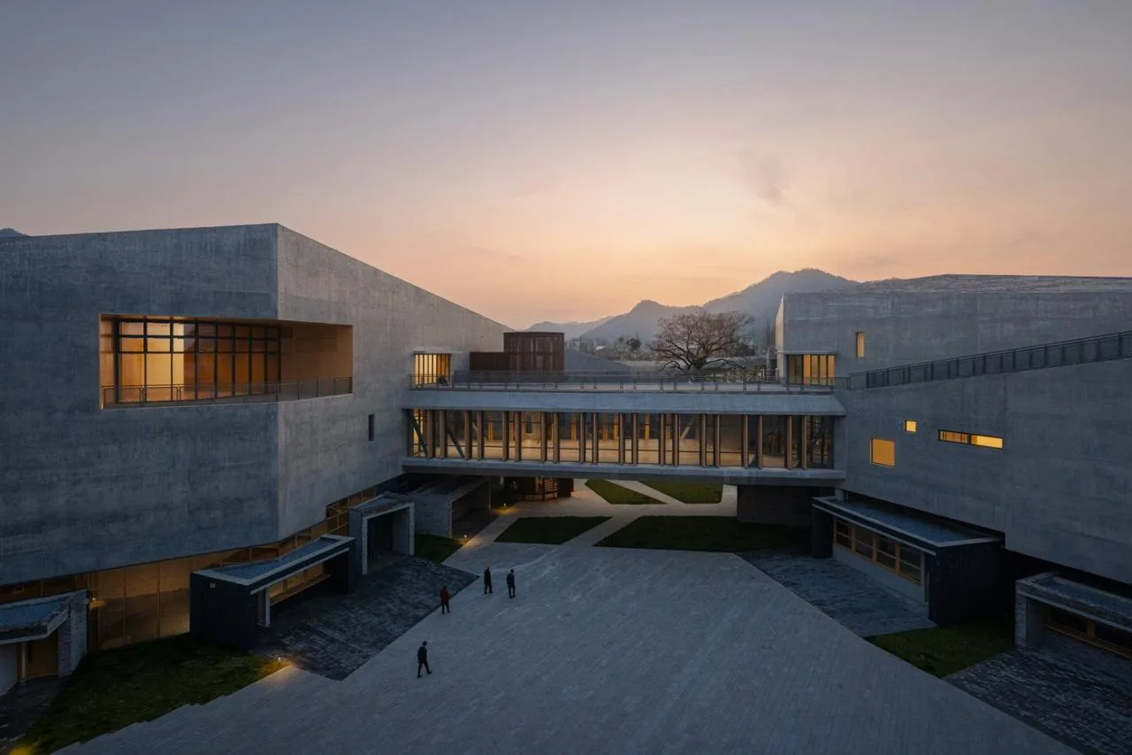 BIM Architecture | Lishui's Largest Art Complex: Guyan Painting Village Art Center/Meng Fanhao Line+Architectural Firm