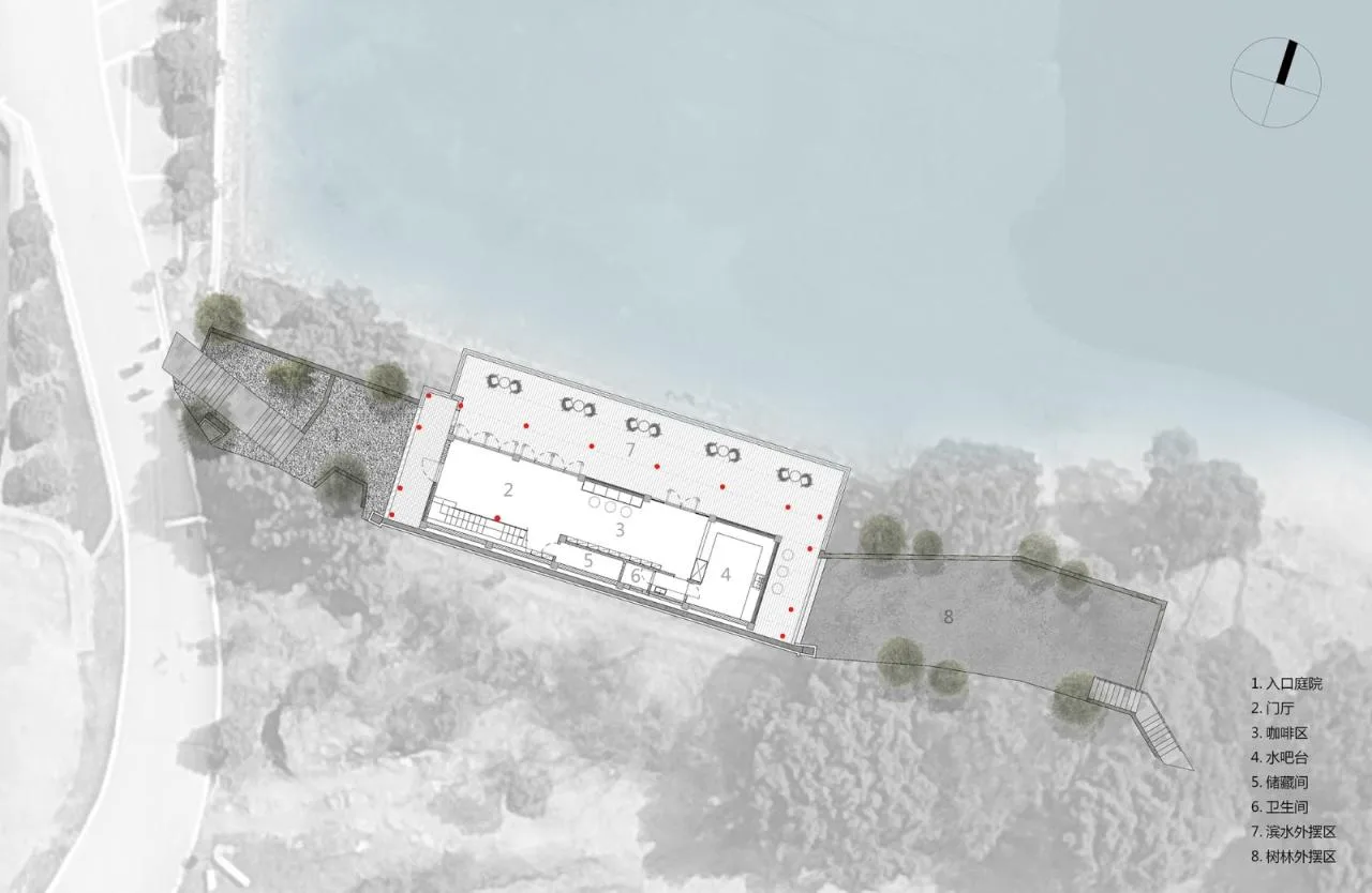 BIM Architecture | Dashali Rural Coffee Bookstore/Tour Building