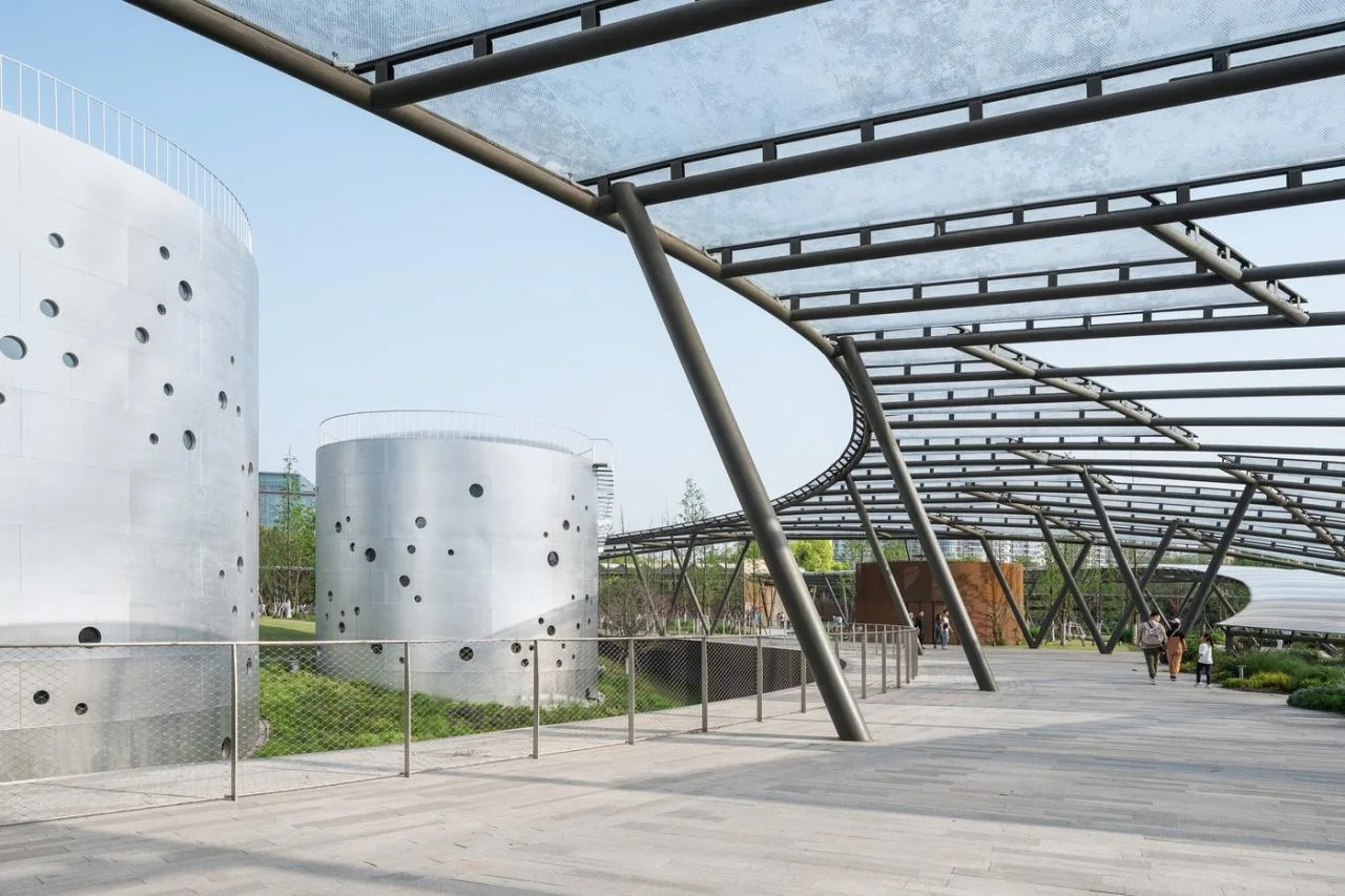 BIM Architecture | Hangzhou Xiaohe Park/Kengo Kuma Architectural Design Firm+Zhejiang University Institute