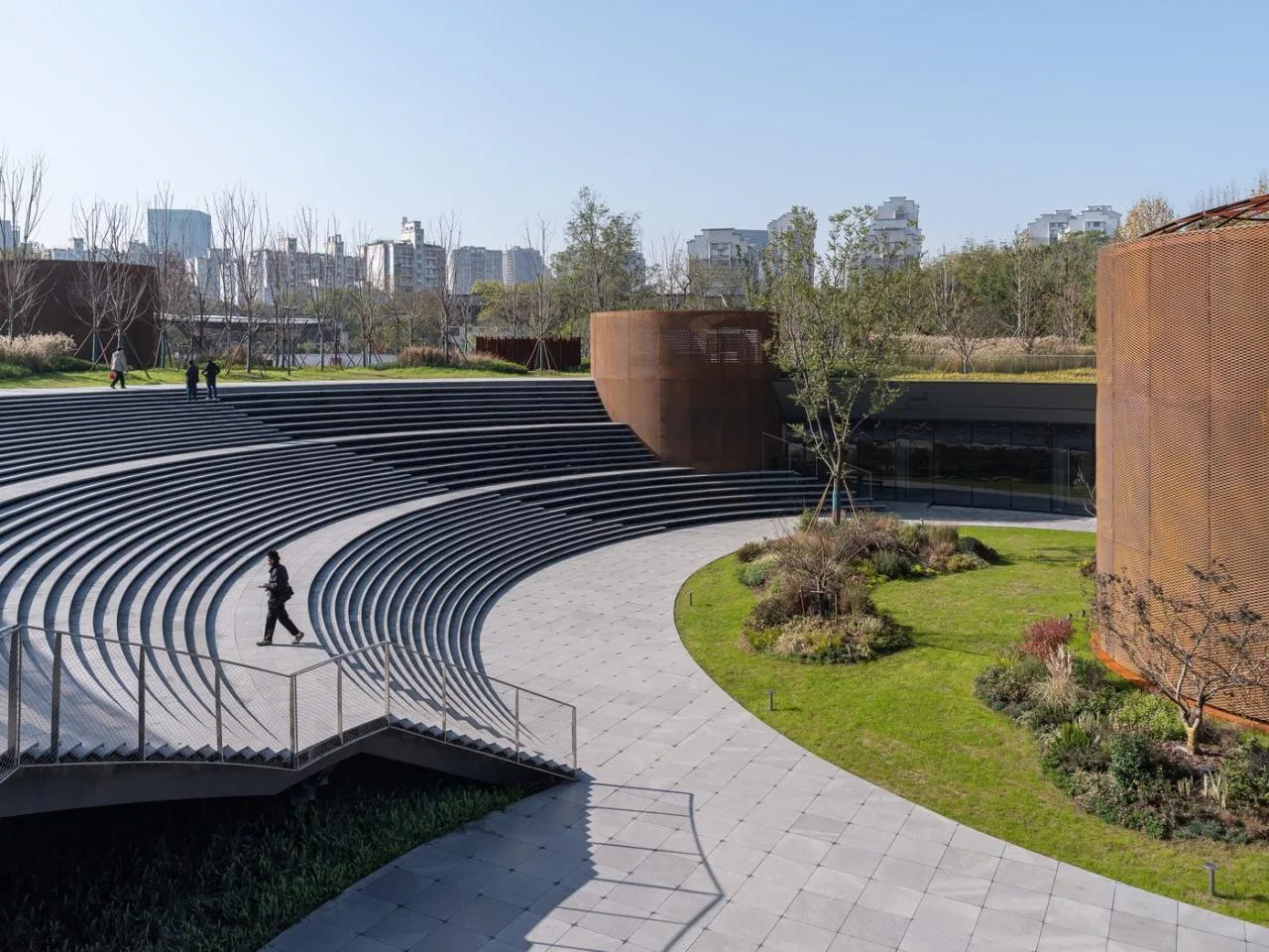 BIM Architecture | Hangzhou Xiaohe Park/Kengo Kuma Architectural Design Firm+Zhejiang University Institute