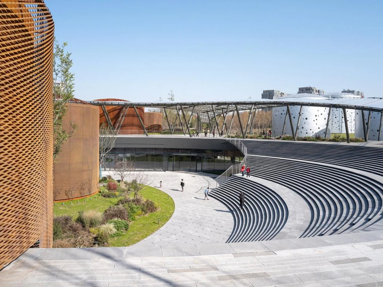 BIM Architecture | Hangzhou Xiaohe Park/Kengo Kuma Architectural Design Firm+Zhejiang University Institute