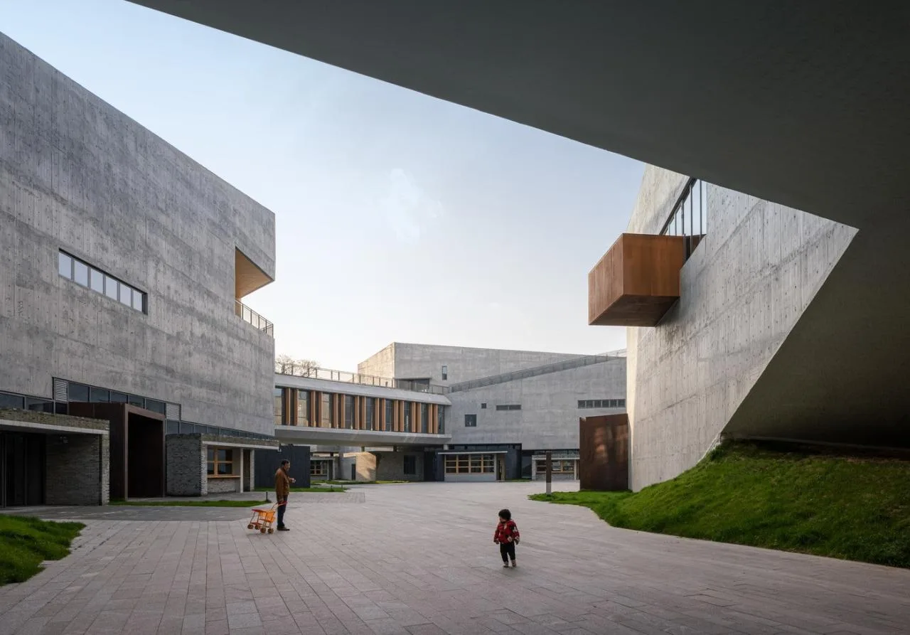 BIM Architecture | Lishui's Largest Art Complex: Guyan Painting Village Art Center/Meng Fanhao Line+Architectural Firm