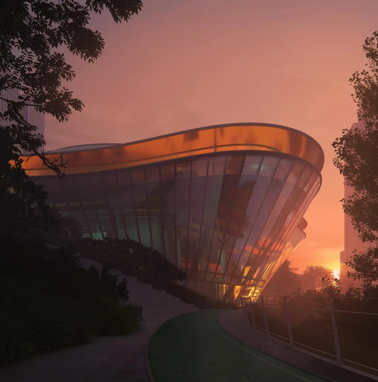 BIM Architecture | Cloud Sports Center/MAD Ma Yansong's New Work in Shijiazhuang