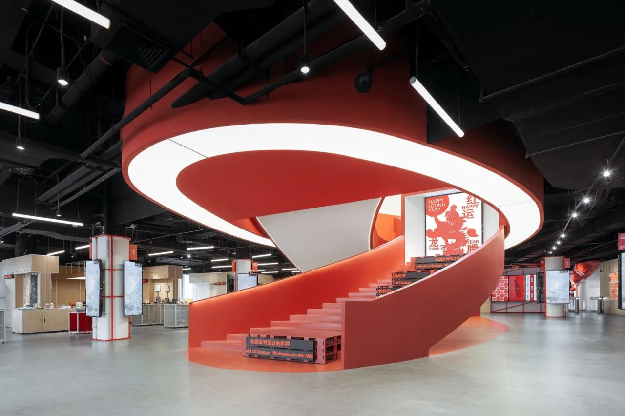 BIM Architecture | Red Dot Design Museum · Xiamen/STEPS Large Staircase Architecture