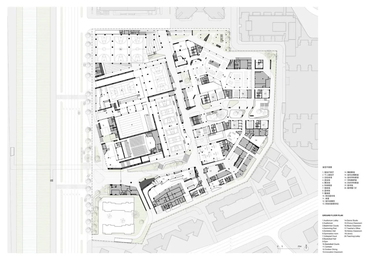 BIM Architecture | Futian Middle School Campus Design/reMIX Critical Studio