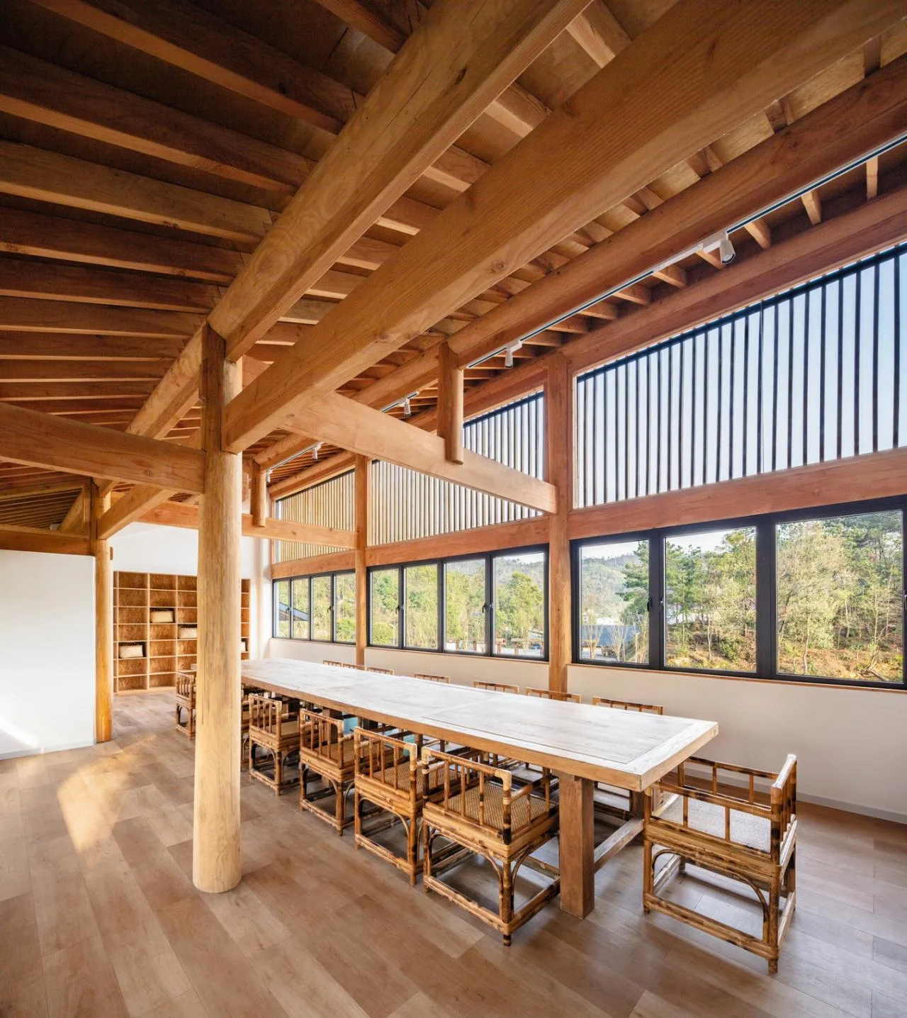 BIM Architecture | Dashali Rural Coffee Bookstore/Tour Building