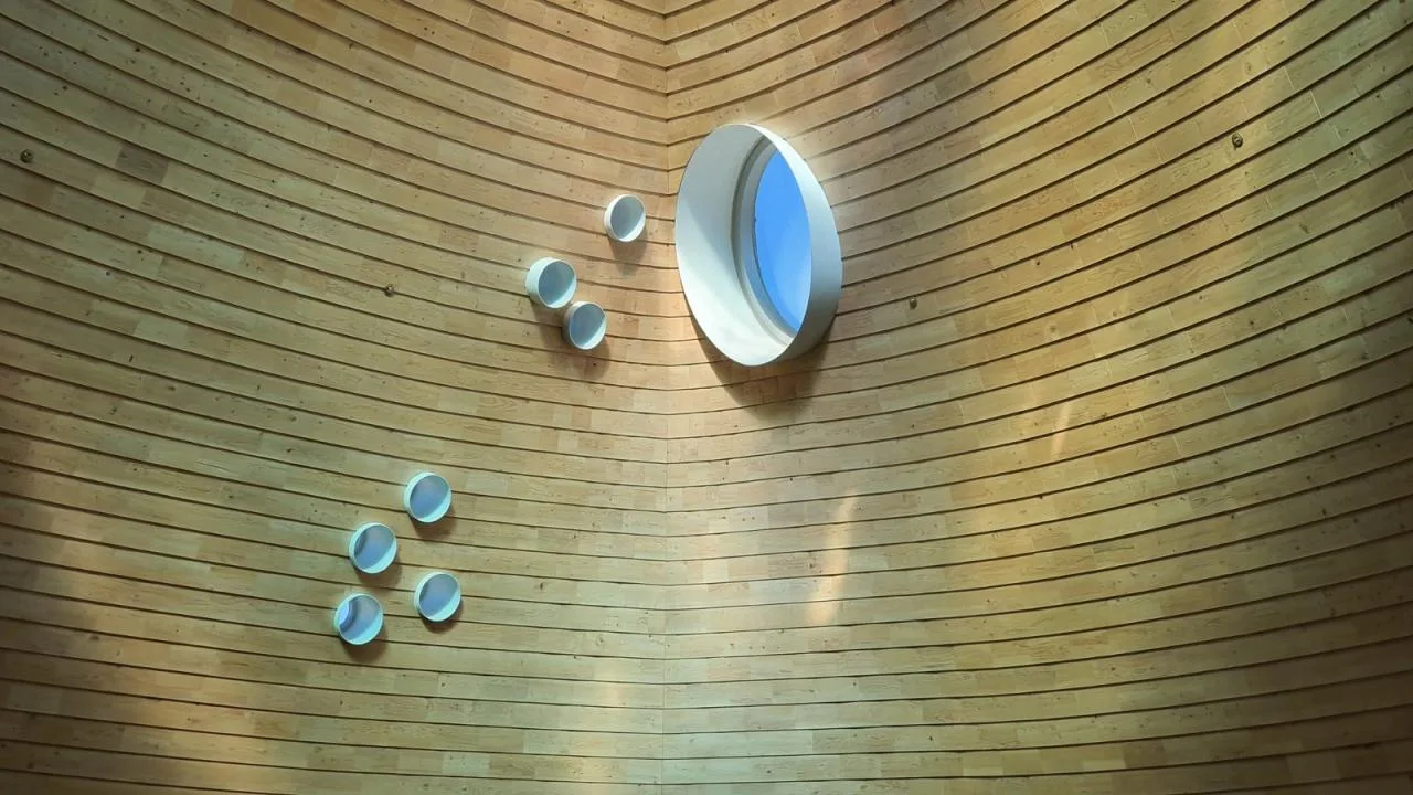BIM Architecture | Ennori Church on Yongzong Island/shinslab Architecture
