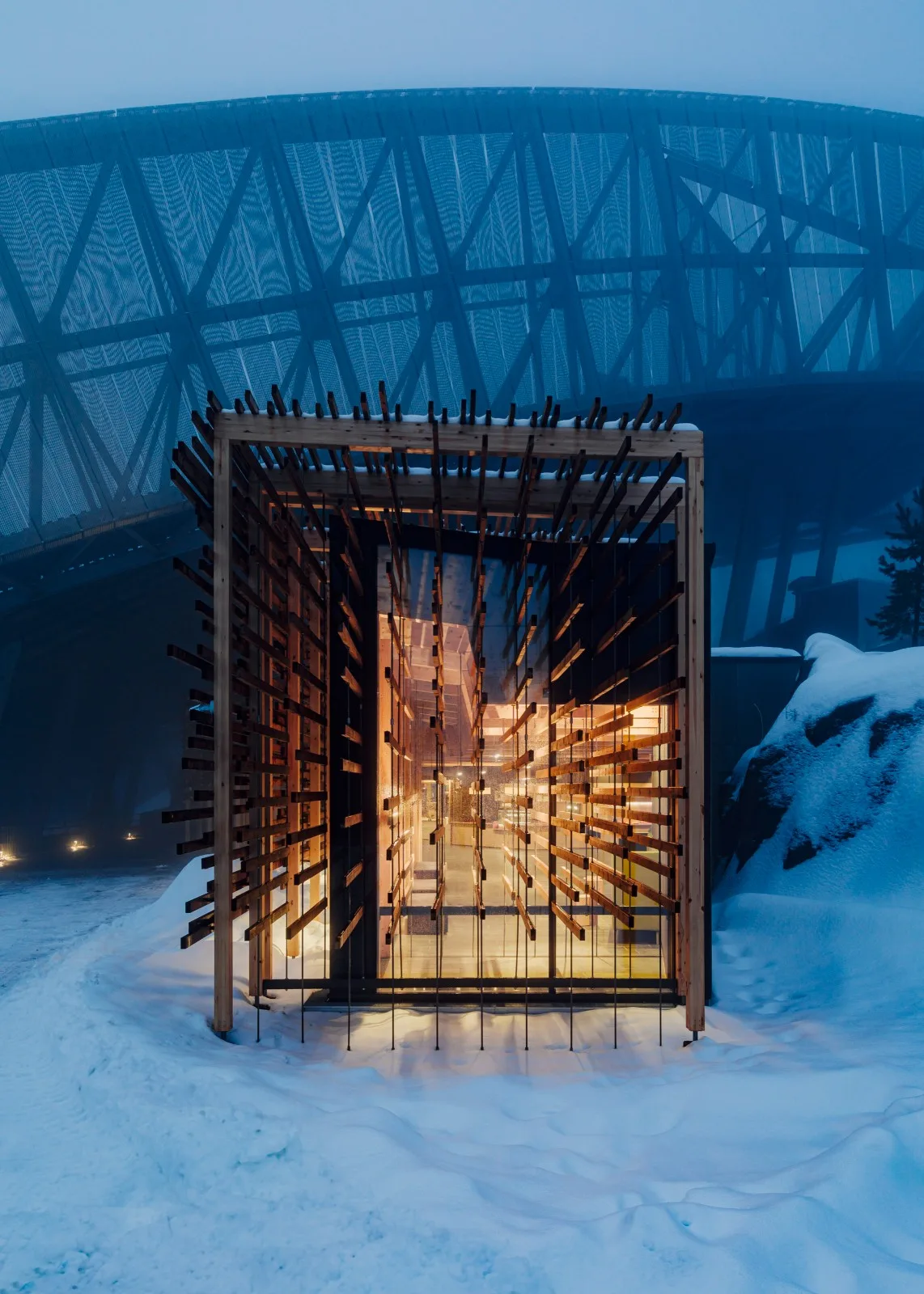 BIM Architecture | Norwegian Ski Museum/Sn ø hetta