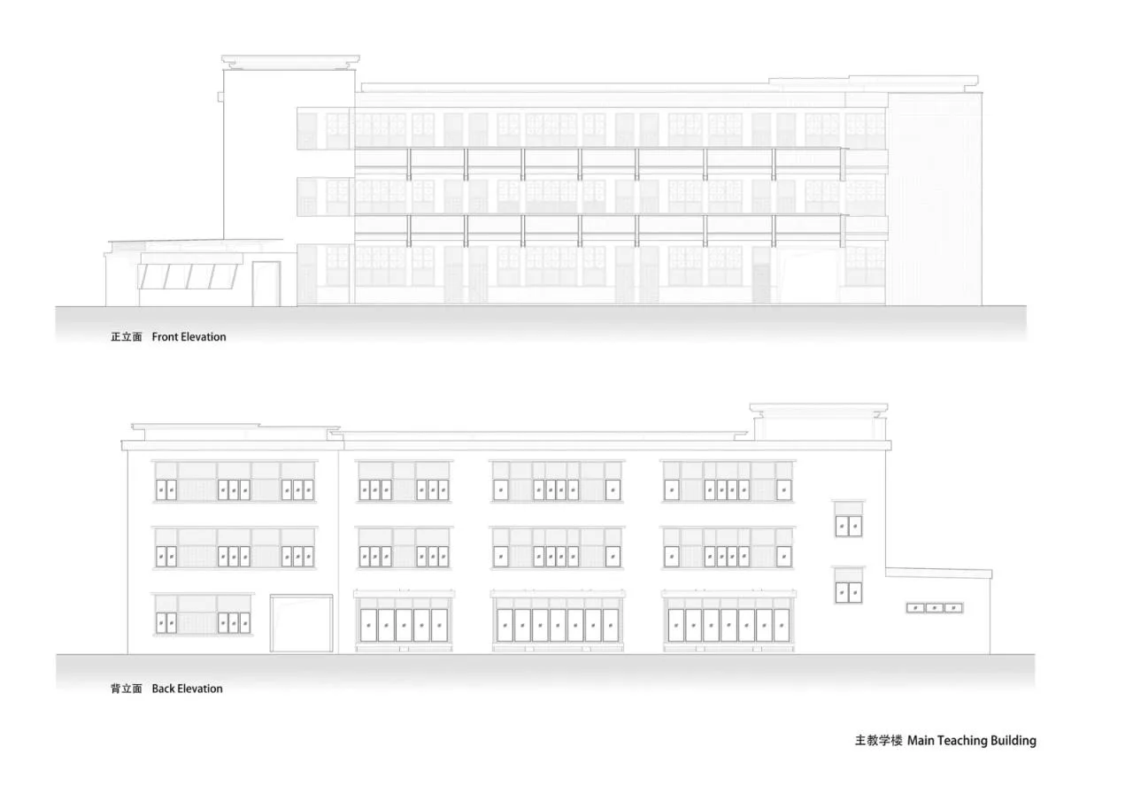 BIM Architecture | Shaoxing Sun'ao Primary School Renovation/Construction of Buildings
