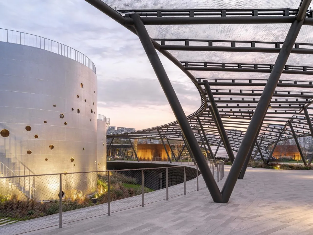 BIM Architecture | Hangzhou Xiaohe Park/Kengo Kuma Architectural Design Firm+Zhejiang University Institute