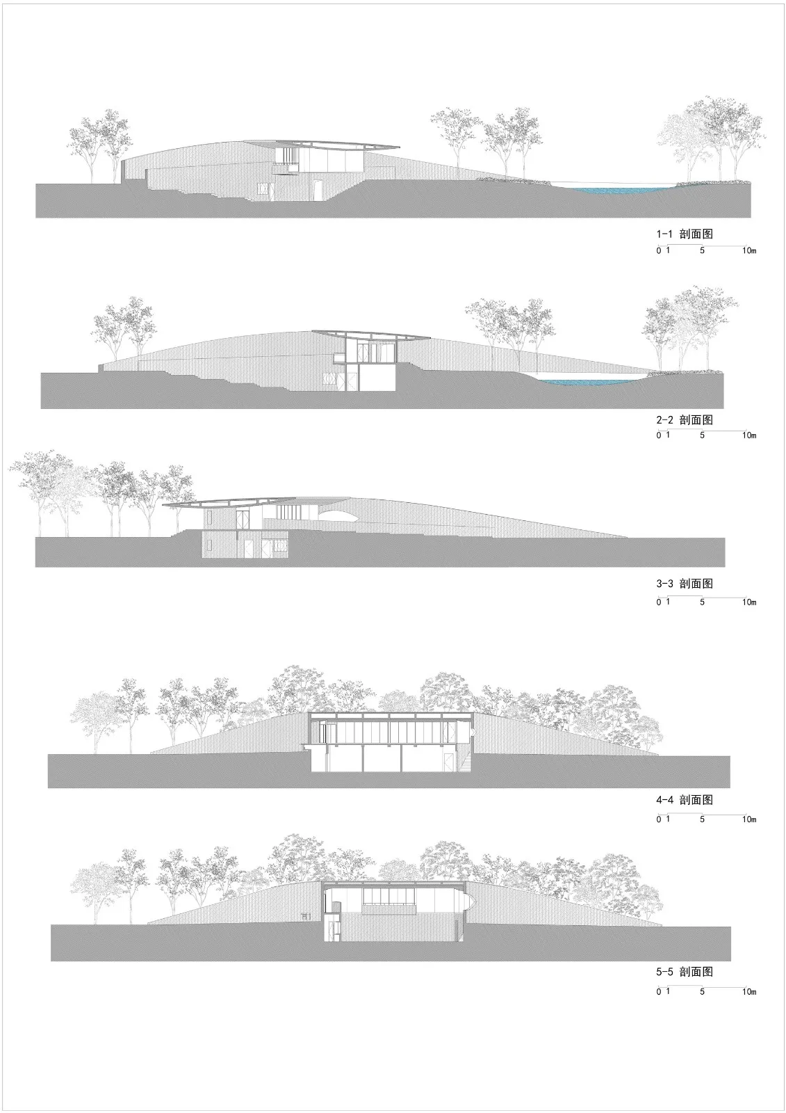 BIM Architecture | Erhai Lake Ecological Corridor Jiapeng Village Station/Zhao Yang Architecture Studio