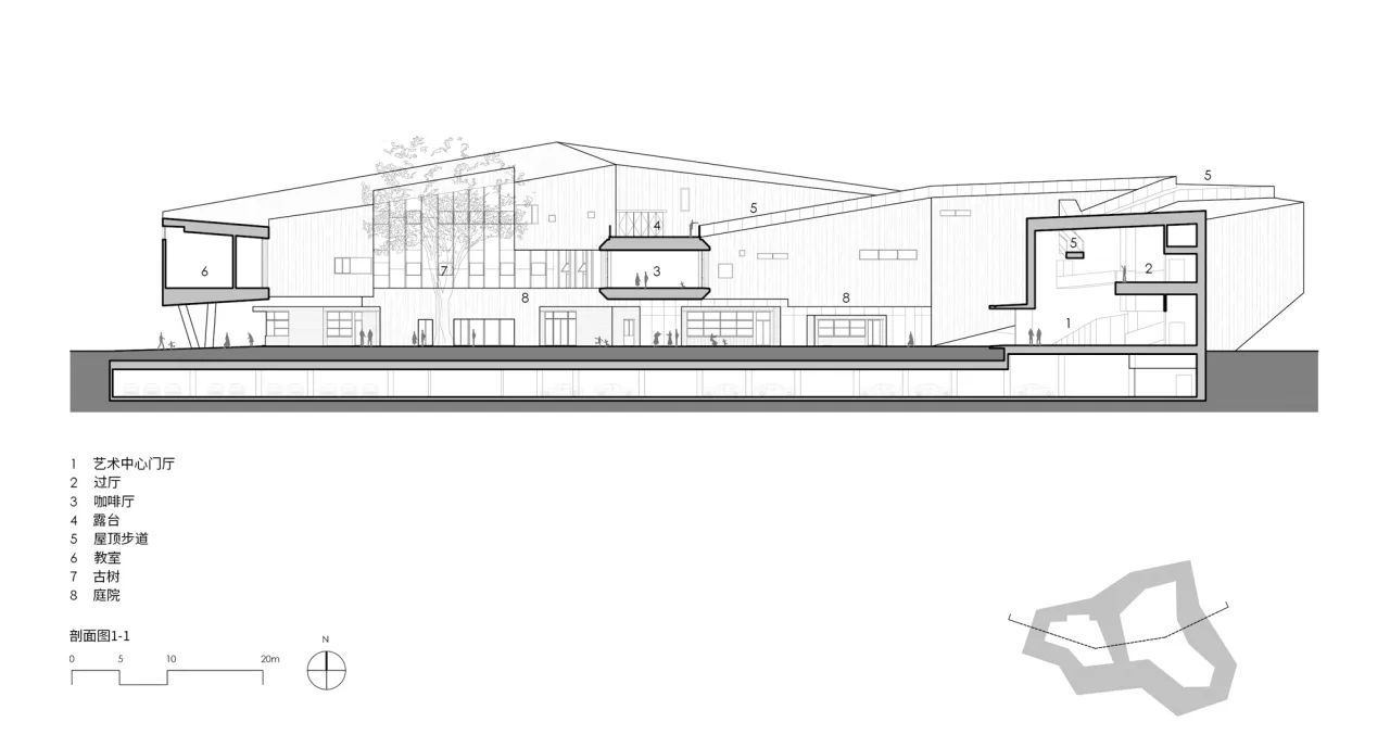 BIM Architecture | Lishui's Largest Art Complex: Guyan Painting Village Art Center/Meng Fanhao Line+Architectural Firm