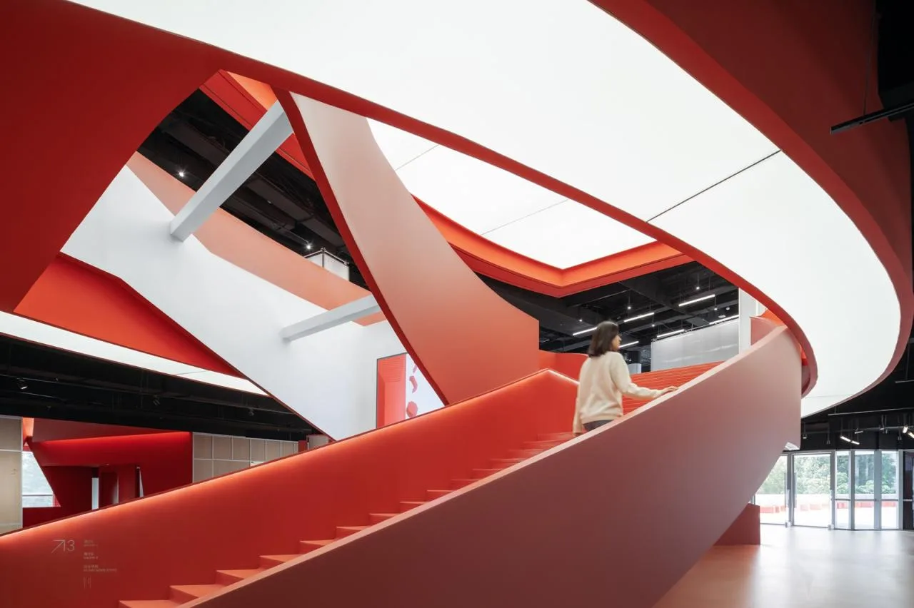 BIM Architecture | Red Dot Design Museum · Xiamen/STEPS Large Staircase Architecture